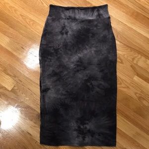 Fitted Midi Skirt